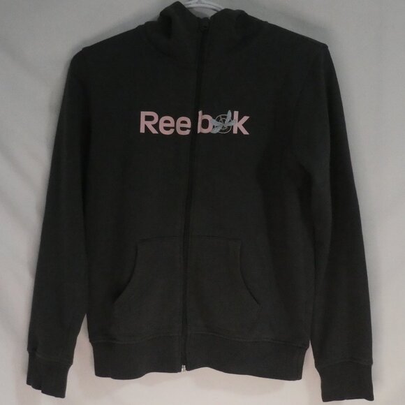 REEBOK | size 14, youth, kids | Zip-Up Hooded Sweatshirt / Jacket - Picture 3 of 16